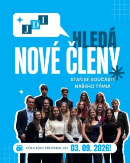 🌍 Staň se součástí Junior Diplomat Initiative! 

🎓 Studuješ mezinárodní studia a diplomacii na VŠE, zajímáš se o mezinárodní dění a láká tě získat praktické zkušenosti z diplomatického prostředí?  Chceš pracovat v týmu motivovaných lidí? Pak je tato příležitost právě pro tebe. 

✒️ Neváhej a přihlaš se! Jak na to?

1️⃣ V prvním kole nám pošli: 
1) Motivační dopis v angličtině (max. 200 slov)
2) Životopis v češtině
3) Návrh akce – uveď téma, jméno hosta a připrav 5–7 otázek podle jeho zaměření (návrh vyplníš přímo v registračním formuláři). 

📄 Všechny dokumenty nahraj ve formátu PDF prostřednictvím formuláře v našem biu. 

2️⃣ Vybraní uchazeči postoupí do 2. kola, kterým je krátký online pohovor prostřednictvím MS Teams. 

📅 Deadline pro zaslání přihlášek: 3. září 2026 23:59 

💙 Těšíme se na tebe!